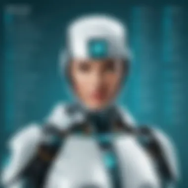 Illustration of ESET's feature set including antivirus and firewall