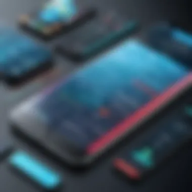 Current Threat Landscape for iPhone Users Infographic showing common security threats for smartphones