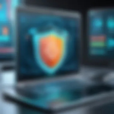 Demonstration of antivirus scanning in action