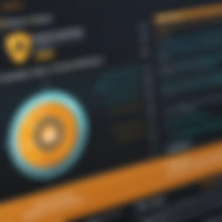 Comparison chart of various antivirus solutions including Norton