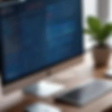 Illustration of cybersecurity threats targeting macOS devices.