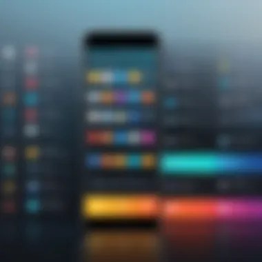 Infographic outlining categorization of apps in the App Store