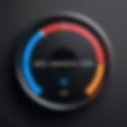 Visual representation of password strength indicators