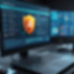 Overview of antivirus software functionalities