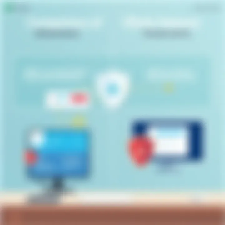 Comparison of built-in security features vs third-party antivirus