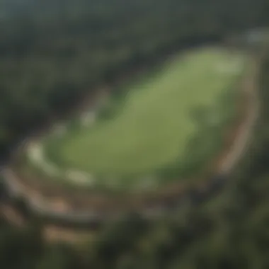 Magnificent Augusta National Golf Course during The Masters tournament