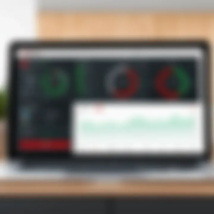 User interface of the Avira Security App showcasing its dashboard
