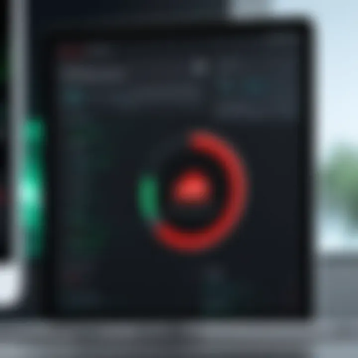 Visual representation of system performance impact when using Avira Security App