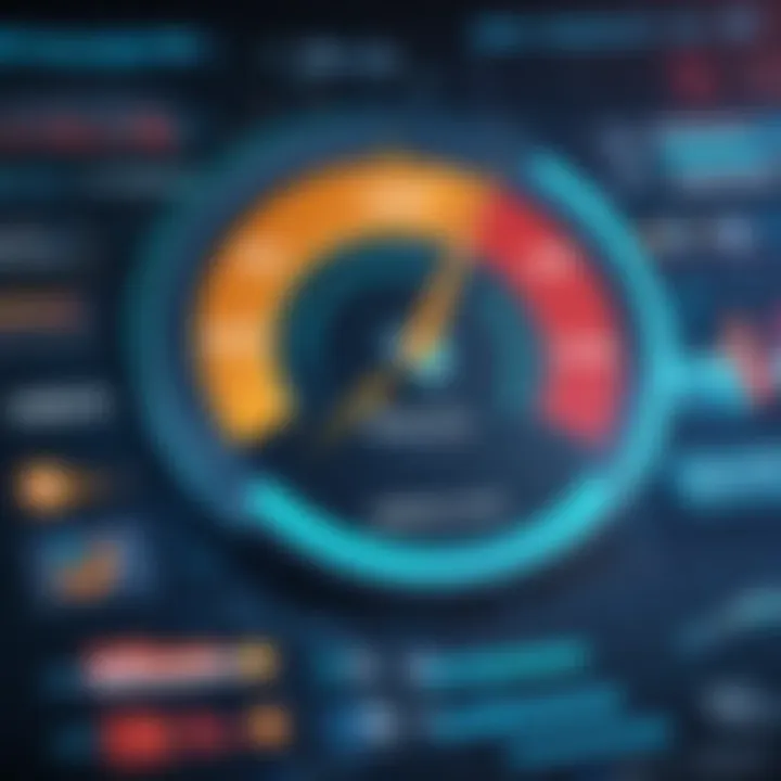 Graph comparing antivirus software performance metrics