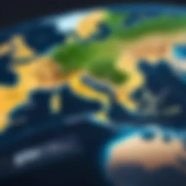 Global Server Locations and Their Impact on VPN Speed Map showcasing global server locations
