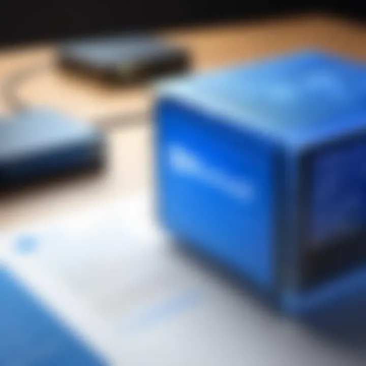 Conceptual visualization unveiling the secrets of Bluehost address