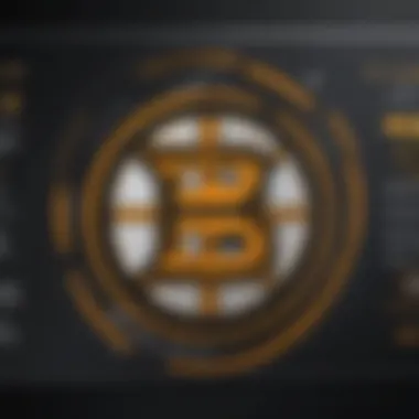 Boston Bruins logo on a digital screen