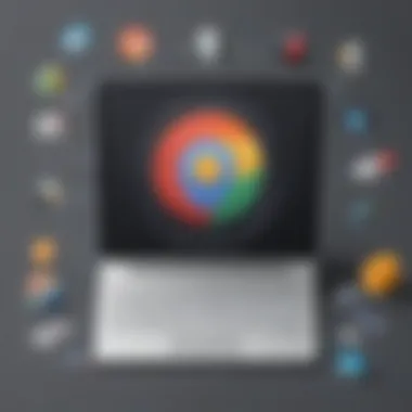 Enhanced Browsing Experience Illustration showcasing the impact of browser blocker extensions on browsing experience
