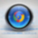 Digital Innovation Symbolizing Google's Browser Evolution