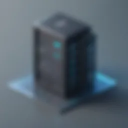 Illustration depicting performance optimization in web hosting