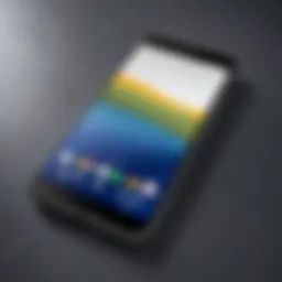 A shiny, clean Google phone on a pristine surface