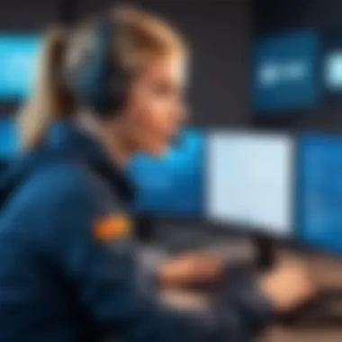 Illustration depicting customer support options for both antivirus solutions