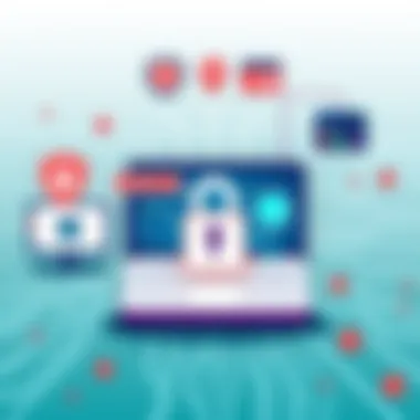 Understanding Cybersecurity Threats Visual representation of cybersecurity threats