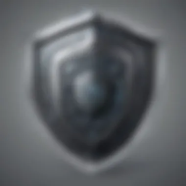 Cybersecurity Shield Protection Cybersecurity Shield Protection Concept