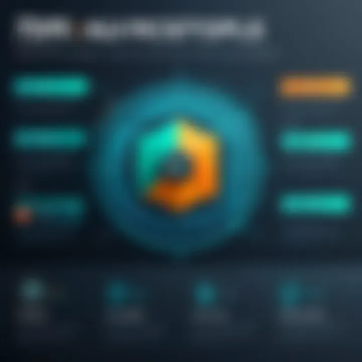 Infographic comparing antivirus tools