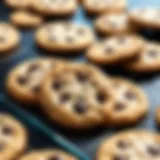 Illustration depicting the concept of digital cookies and online tracking