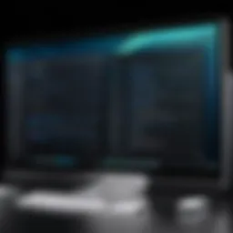 Visual representation of password manager interface on Mac Pro