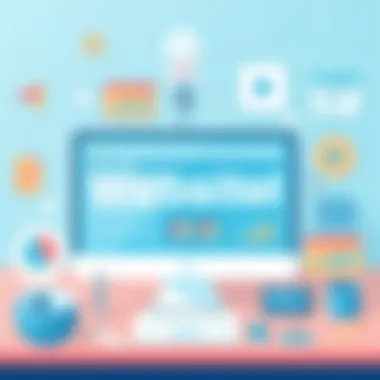 Visual appeal through color and typography in web design