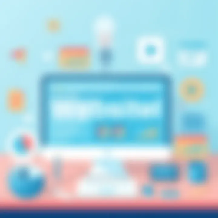 Visual appeal through color and typography in web design