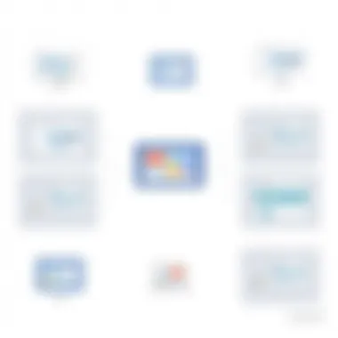 Overview of various website makers with aesthetic templates