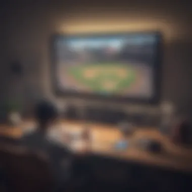 Creative digital representation of MLB online access