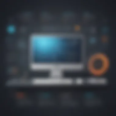 Innovative Web Design Concept Creative website builder design