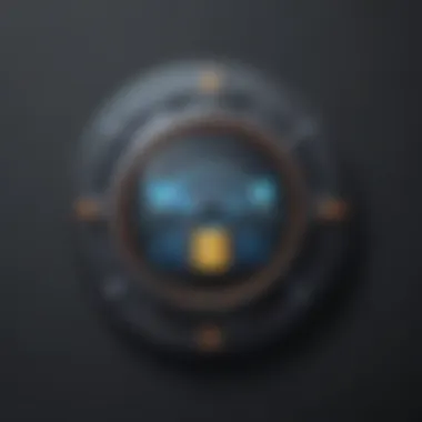 Cybersecurity Lock Icon