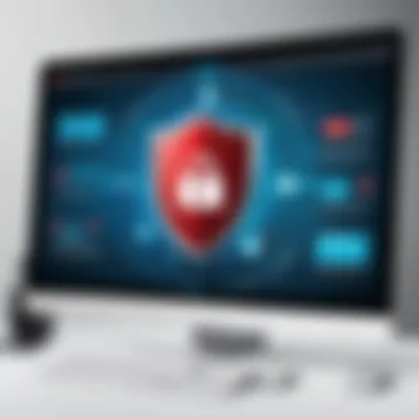 Integration of Cybersecurity Tools Diagram showcasing the integration of cybersecurity tools