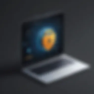 Data Encryption Impact on VPN Speed Illustration depicting data encryption process