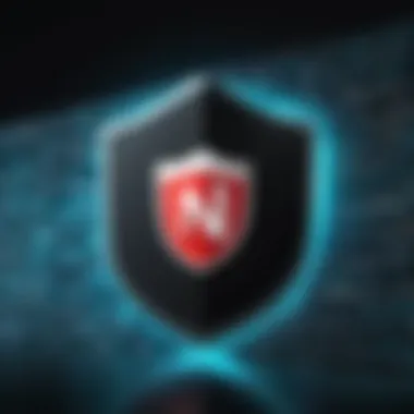 Secure Streaming Practices Data security shield protecting streaming services