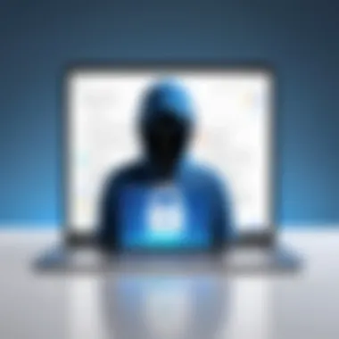 Safeguarding Personal Data During Deactivation Data Security Concept