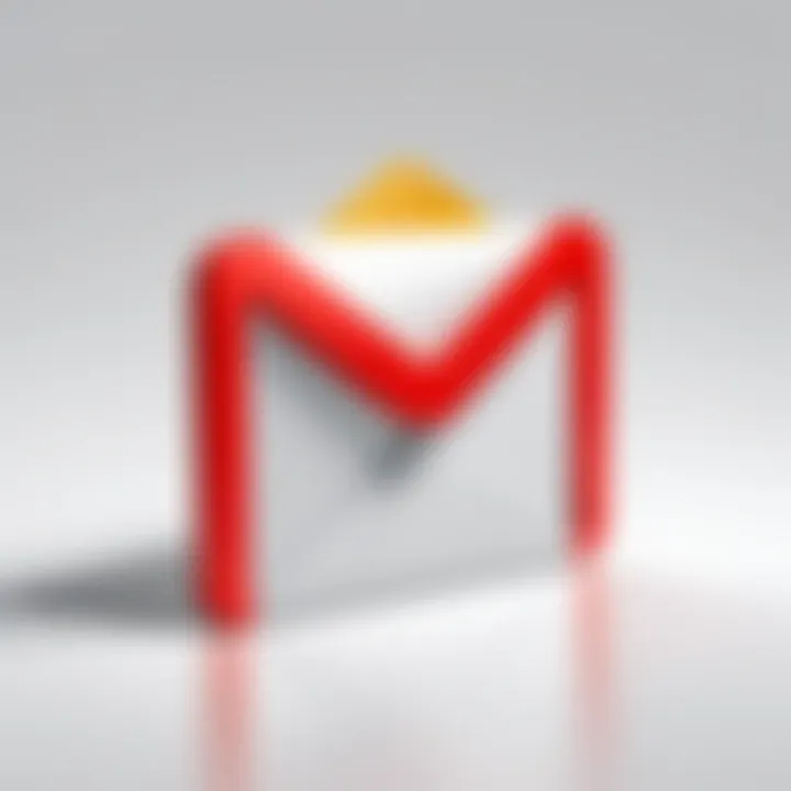 User managing archived emails within the Gmail app