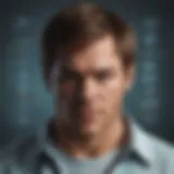 Artistic rendering of Dexter Morgan