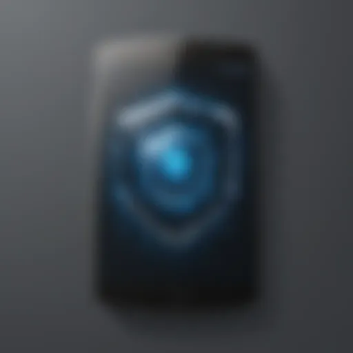 Digital Security Shield Icon