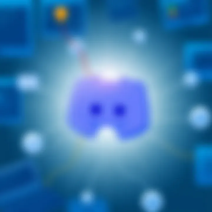 Discord logo showcasing community connection