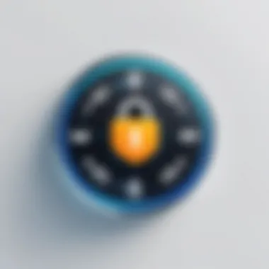 Password Manager Interface A secure password manager interface highlighting essential features