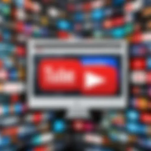 Illustration showing diverse range of YouTube video ad formats