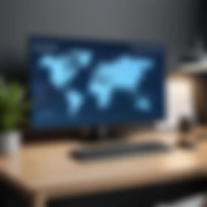 NordVPN interface showcasing its connection features