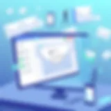 Illustration of an organized email inbox showcasing effective categorization