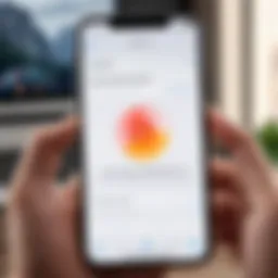 Visual representation of iPhone settings for ad blocking