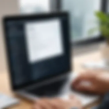 Browsing Tips for Enhanced Device Security Person browsing security tips on a mobile device