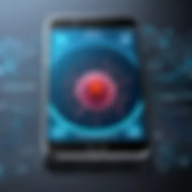 Identifying Signs of Infection on Your Device Graph showing signs of virus infection on a device