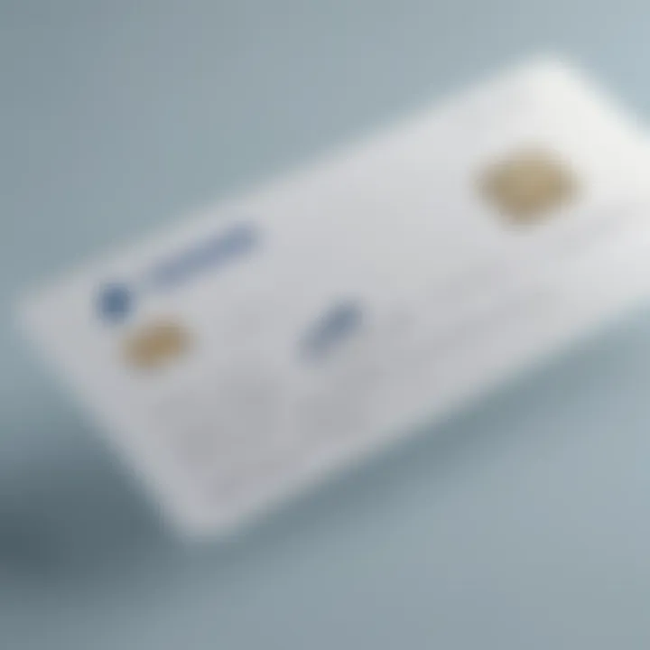 Elegant Air France Loyalty Program Membership Card