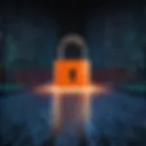 Illustration of encrypted data for Omegle proxy