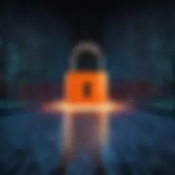 Illustration of encrypted data for Omegle proxy